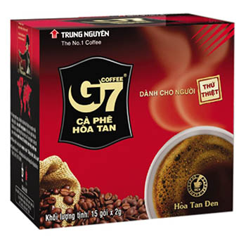 Cà phê Trung Nguyên G7 Hòa tan 2in1 (15 gói*2g/hộp)